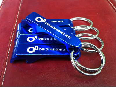 Origin Eight bottle openers bottle opener logo design origin eight