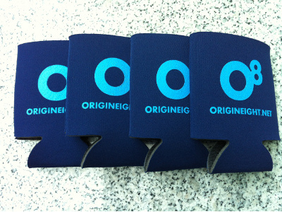 Origin Eight Can Cooler can cooler logo design origin eight