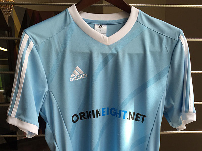 ORIGIN EIGHT Soccer Shirt (front) branding design logo