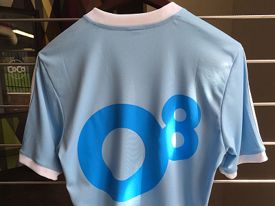 ORIGIN EIGHT Soccer Shirt (back) branding design logo