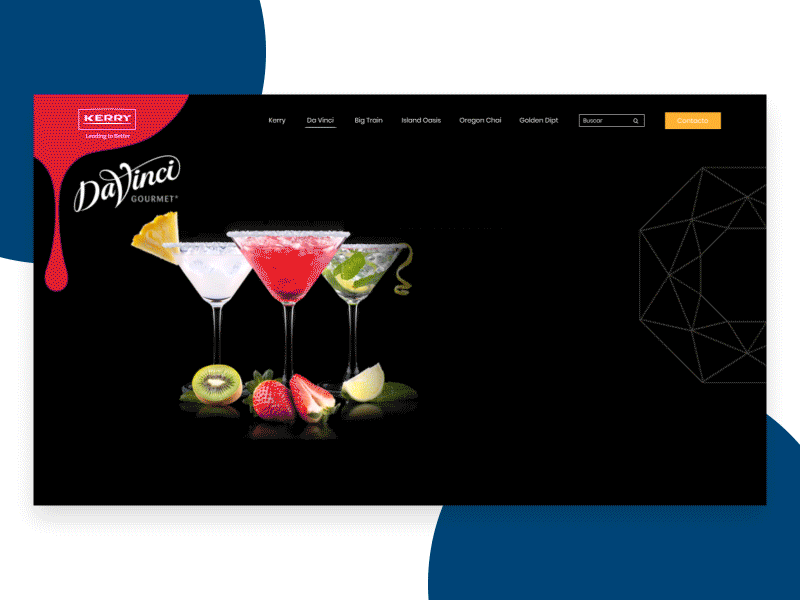 Kerry Website Redesign animation branding candy minimal restaurant ui ux web web design website