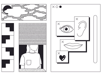 Love in Times of Corona corona digital illustration illustration love quarantine social distancing