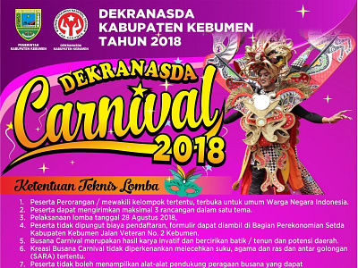 Brosur Carnival brocure carnival flyer leaflet