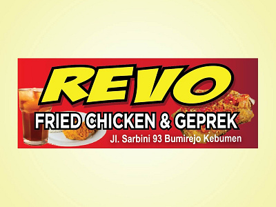 Revo chicken brocure chicken flyer fried chicken hotsauce