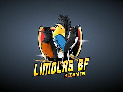Limolas Bf animal art bird bird icon design illustration logo