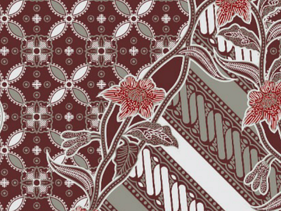 Batik Indonesian fashion art batik beauty ethnic fashion seamles