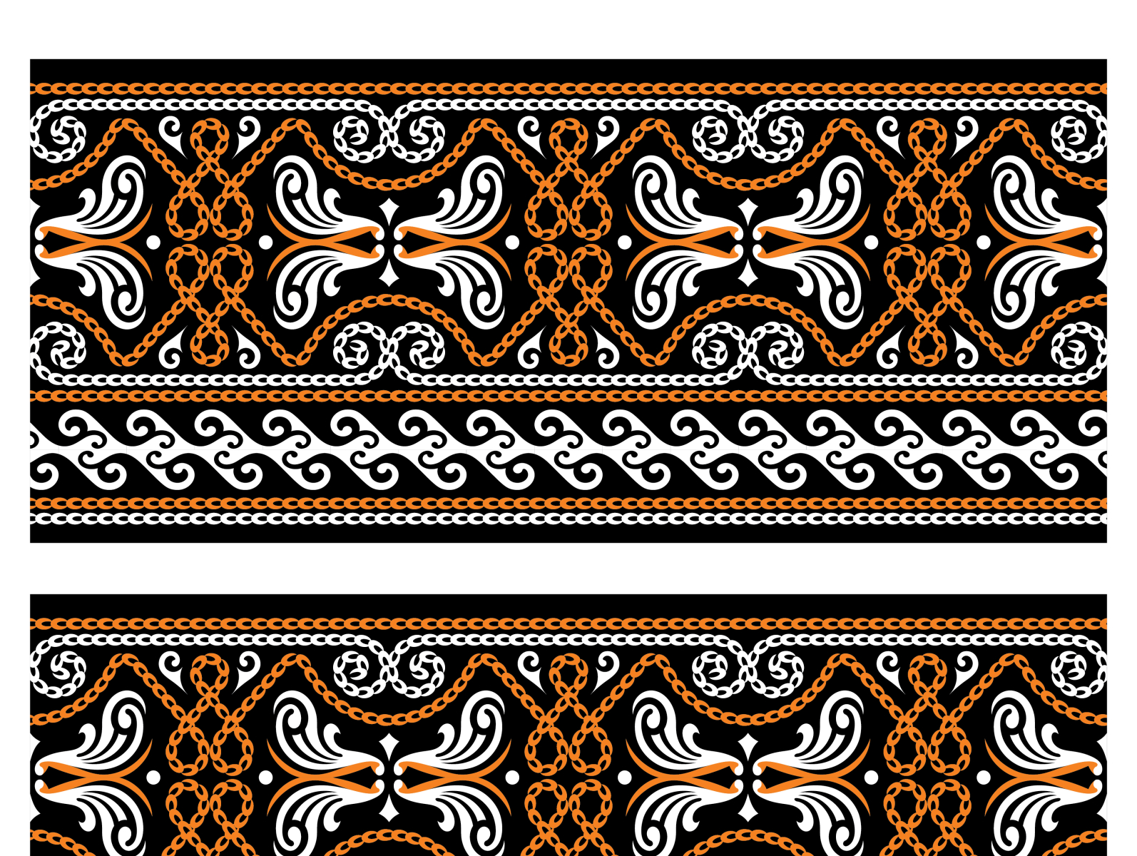 45 Gambar Motif Dayak Hd