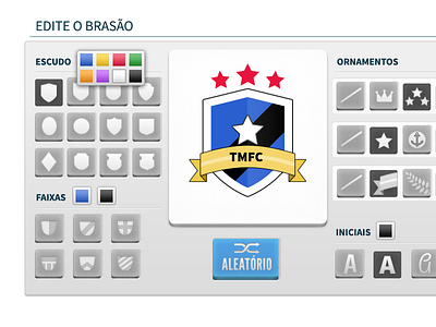 Shield designer brazil cup flag interface sebrae shield soccer team tiago ferreira ui