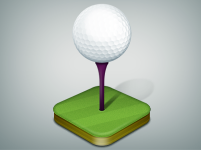 Golf App app golf icons illustration iphone logo splashscreen ui