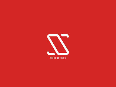 Sure Sports animation branding character design flat icon identity illustration illustrator lettering logo minimal mobile red typography ui ux vector web website