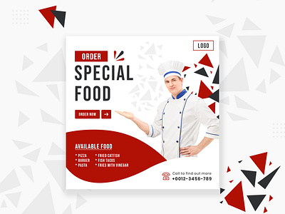 Special food design branding business concept creative app landing page design square square post ui ux web website