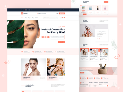 Cosmetics Ecommerce Website