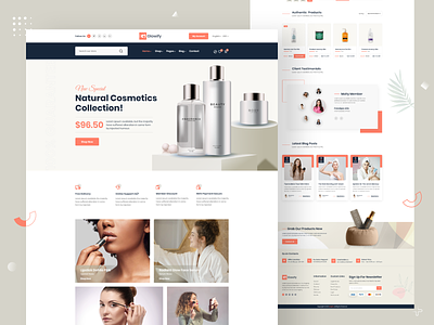 Cosmetics Ecommerce Website cosmetics cosmetics website ecommerce website