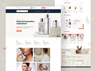 Cosmetics Ecommerce Website