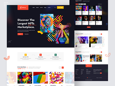 Nftcrazy - NFT Marketplace Template