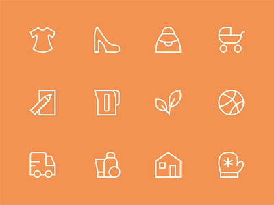 Icon pack for B2B marketplace