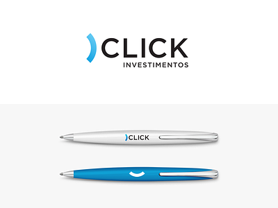 CLICK INVEST branding design dribbble icon logo logotype typography vector