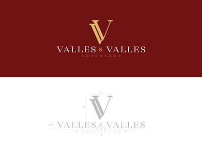 Valles & Valles branding design dribbble goldenration logo vector
