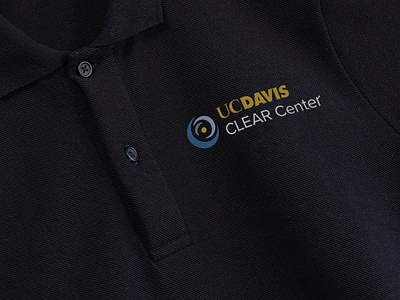 UC Davis Clear Center Logo branding design graphic design icon logo typography vector