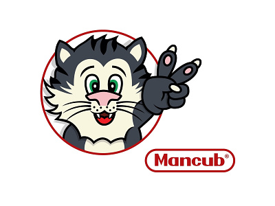 Mancub Productions logo branding design gaming graphic design icon identity illustration logo mario nintendo typography vector video games