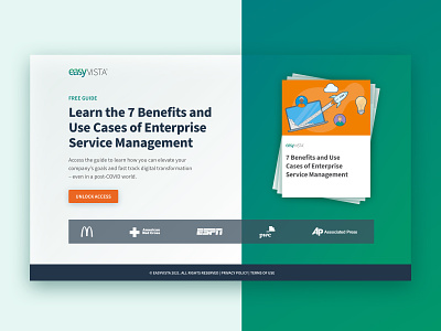 ITSM Software Gated Content Landing Page