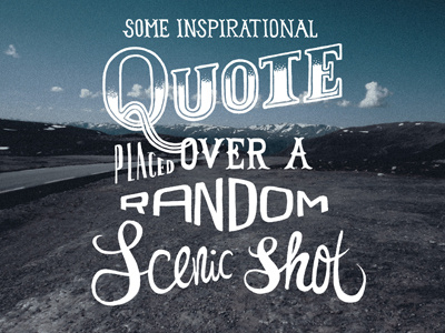 Quote handlettering quote