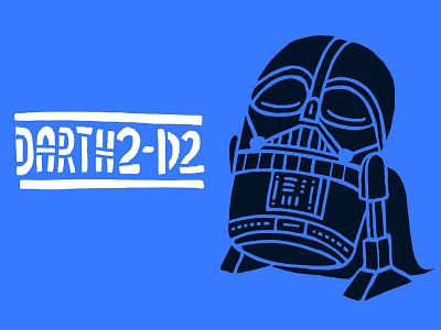 Darth2d2 darth vader doodle r2d2 star wars