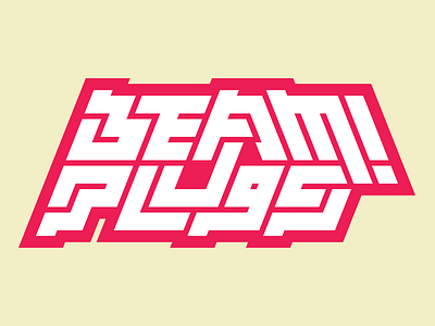 Beam! Plugs asian identity logo