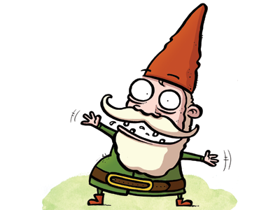 Dwarf cartoon dwarf leprechaun