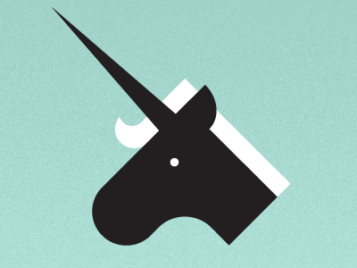 Simplified Unicorn illustration unicorn vector