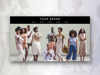 Online fashion shop UX/UI design concept app branding design minimal typography ui ux web web deisgn