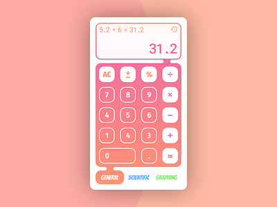 Daily UI 004 - Calculator 004 calculator dailyui dailyui 004 dailyuichallenge design figma ui ui ux ux