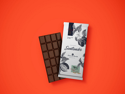 Santander chocolate brand brand identity branding corporate branding corporateidentity design graphicdesign illustration logo packaging typography vector