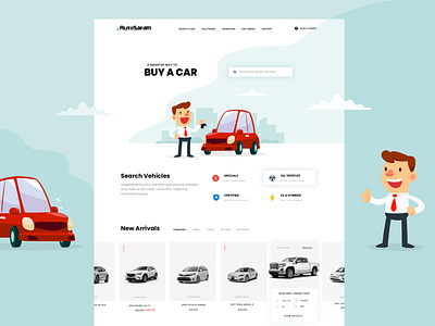 Online Car Shopping Website Design