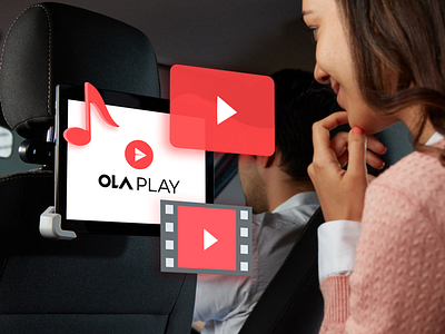 Ola Play Experience app apple cab car card music ocd ola platform play product ui
