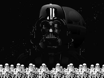 Star Wars Rogue One darth disney icon illustration jedi marvel rogue one sith star wars stormtrooper vader vector