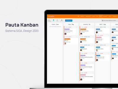 Pauta Kanban - Sistema SiGA