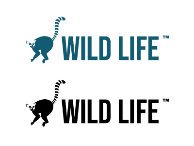 Thirty Logos - #5 Wild Life graphic design lemur logo logo design thirty logos wild life