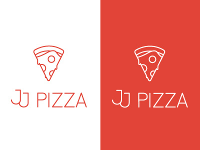 Thirty Logos - #13 JJ Pizza brand branding challenge design graphic design icon jj pizza logo logo a day logo design pizza thirtylogos