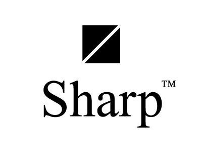 Thirty Logos - #16 Sharp black brand branding challenge design graphic design logo logo a day logo design sharp thirtylogos