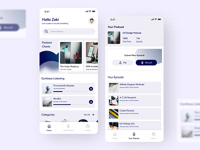 Podcast App Concept
