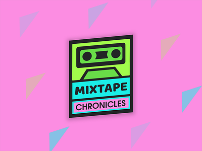 Mixtape Chronicles - Logo Design icon iconic iconic logo logo logo design retro stylized throwback