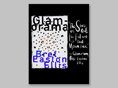 Glamorama Illustration book book art book cover book cover design book cover mockup book design illustration illustration art illustrations lettering