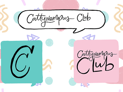 Cattywampus Club logos