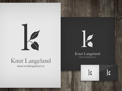 Logo - Knut Langeland clean garden logo