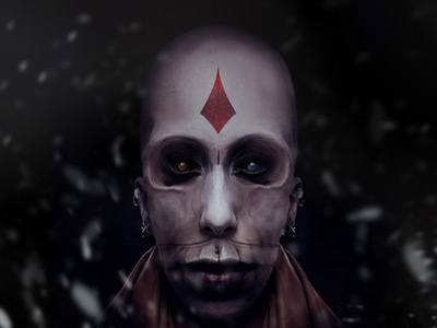 Priestess photoshop photo manipulation