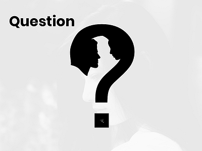 Ask a question design illustration