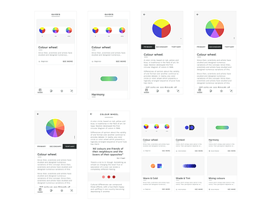 Colour theory material themed app android app design contrast design google grid layout material design material ui materialdesign ui ux uxui