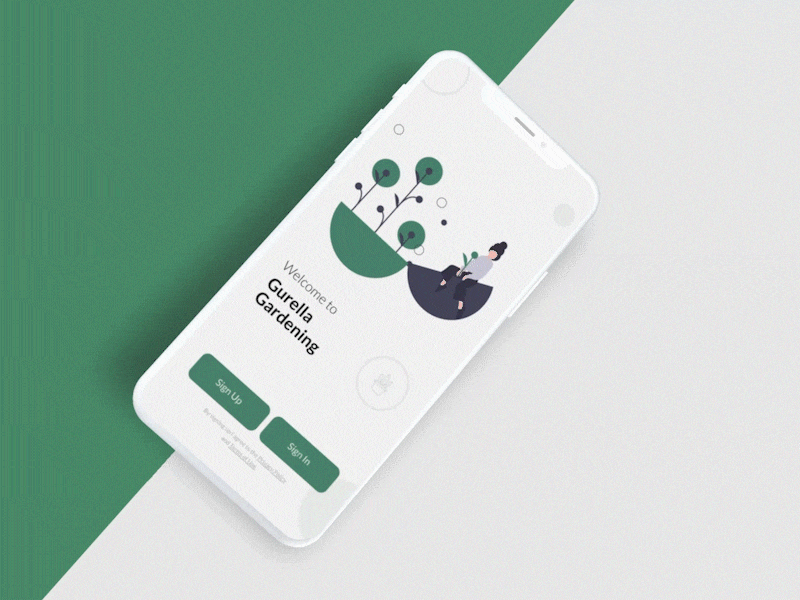 Food App Concept after effects animation app apple clay food foodie garden iphone mockup typography ui ux