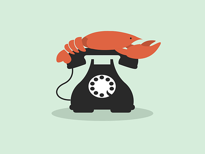 Call Me Maybe dali icon lobster phone